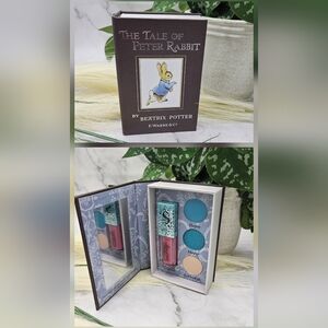 Storybook Cosmetics nib The Tale of Peter Rabbit Eyeshadow & Liquid Lipstick Set
